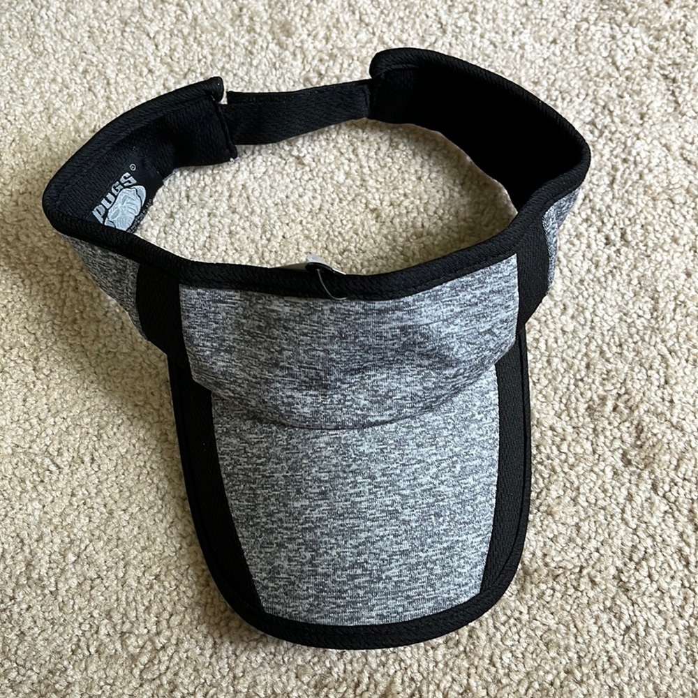 NWT PUGS gray visor